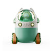 MJ066 220ML Portable Desktop Cute Cartoon Tank Car Air Humidifier with LED Lights, Model:Rechargeable(Green)