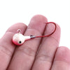 HENGJIA 5colors/set Lua Lead Head Hook Set Colorful Fish Hook Set, Specification: 7g
