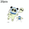 20 PCS Children Waterproof Space Luminous Tattoo Stickers(Ci-116)