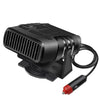 24V Black Car Heater Cold And Warm Wind Defrosting And Snow Demister