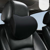Car Memory Foam Neck Pillow Car Neck Rest Silk Pillow Car Seat Cervical Cushion, Style: Headrest Black