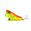 HENGJIA Plastic Artificial Fishing Lures Popper Bionic Fishing Bait with Hooks, Length: 5 cm, Random Color Delivery