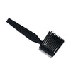 Flat Top Guide Comb Double Ended Hair Cutting Comb Cut Haircut Accessories(Black)