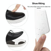 1 Pair 006 Anti-crease Anti-wrinkle Invisible Shoe Shield Holder Protector(Black)