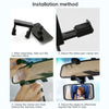 3R-2361 Car Auxiliary Rearview Side Mirror Wide Angle Interior Mirror(Black)