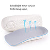 2 Pairs Increased Half Pad Breathable Shock Absorbing Exercise Anti-Skid Pad, Size: 1.5cm(Grey)
