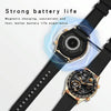LOANIY E18 Pro Smart Bluetooth Calling Watch with NFC Function, Color: Green Leather