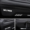 WILD MAN XS2 1L EVA Hard Shell Cycling Rainproof Bicycle Bag(Black)