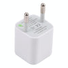 A2165 5V 1A Single USB Interface Mini Travel Charger, EU Plug(White)