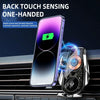 Q8 Universal Air Vent Mount Magnetic Mobile Phone Wireless Charging Car Holder without Start Button(Black)
