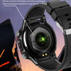 ET482 1.43 inch AMOLED Screen Sports Smart Watch Support Bluetooth Call /  ECG Function(Blue Silicone Band)