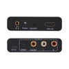 192KHz ARC Audio Extractor HDMI ARC to SPDIF + Coaxial + L/R Converter Audio Return Channel Adapter