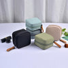 Multifunctional Waterproof Portable Sanitary Storage Bags Mini Cosmetic Bag(Black)