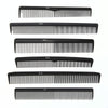 2 PCS Men Haircutting Comb Hair Salon Flat Haircutting Comb(06100)