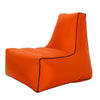 BB1082 Inflatable Sofa Inflatable Bed Outdoor Folding Portable Air Sofa Size: 70 x 65 x 60cm(Orange)