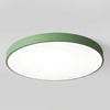 Macaron LED Round Ceiling Lamp, Stepless Dimming, Size:30cm(Green)