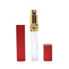 12ml Aluminum Perfume Bottle Metal Discharge Bottle Convenient Travel Square Spray Bottle(Golden)