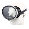 Standard Wide View Floating Goggles Dive Fitting(Black)