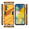 For Samsung Galaxy A26 5G Punk Armor 2 in 1 PC + TPU Shockproof Phone Case with Invisible Holder(Orange)