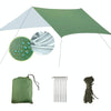Multi-function Outdoor Waterproof Sunscreen Beach Awning Tent Sun Shelter Pergola (Army Green)