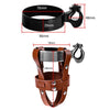 Outdoor Anti Shake Bicycle Water Bottle Holder Cycling Cup Carrier(Black Net+Black Holder)