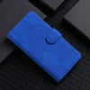 For Samsung Galaxy S25+ 5G Skin Feel Magnetic Flip Leather Phone Case(Blue)