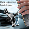 MCZBAO Car Gravity Cell Phone Holder Automotive Multifunctional Mirror Telescopic Navigation Mount, Size: 2 In 1(Silver)