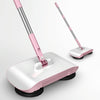 X2 Gear-assisted Walk-behind Sweeper, Specification: with 2 Rags(Pink)