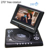 7.8 inch Portable DVD with TV Player, Support SD / MMC Card / Game Function / USB Port(UK Plug)