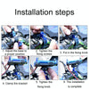 Kewig M7 Bicycle 4 Claws Aluminum Navigational Bracket Outdoor Cycling Cell Phone Holder(Silver)