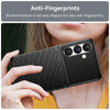 For Samsung Galaxy S25 5G Thunderbolt Shockproof TPU Phone Case(Black)