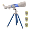 Children High-definition Multiple Astronomical Telescope Science Teaching Aids(A Model Blue)