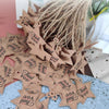 Thank You DIY Handmade Gift Baked Twine Hang Tag(L-35)