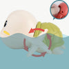 3 PCS Children Summer Bathroom Splashing Cartoon Turtle Toy(Blue)