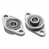 2 PCS  Diamond KFL-08 000 001 Bearing Housing Zinc Alloy Miniature Housing Bearing 3D Printer Accessories Universal, Size:KFL001 (inner diameter 12)