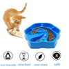 Slow Feed Dog & Cat Bowl, Conch Shape, Anti-Choke, Random Colour