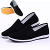 Men Spring and Summer Breathable Slip-on Canvas Breathable Non-slip Work Shoes, Size: 39(Yellow -bottom)