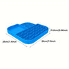 Dog Licking Mat, Grey, Suction, Slow Feeder, Silicone