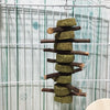 Natural Applewood & Grass Cake Chew Sticks for Small Pets