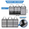 Car Hanging Back Seat Trunk Storage Bag Trunk Oxford Cloth Hanging Bag (Black)