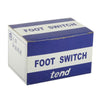 Heavy Duty Foot Switch 250V 10A Metal Case Black