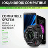 SPOVAN PR2 Men Multifunctional Waterproof Bluetooth Smart Electronic Watch(Black)