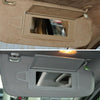 Car Front Row Left Sun Visor Makeup Mirror for Mercedes-Benz S Class W220 1998-2005, Left and Right Drive Universal (Beige)