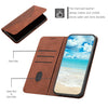 For Samsung Galaxy A36 5G Diamond Splicing Skin Feel Magnetic Leather Phone Case(Brown)