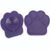 Silicone Suction Dog Bowl, Purple - Slow Feeder & Bath Time