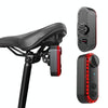 Bike Warning Tail Light 1080P WiFi Camera Recorder Waterproof Bicycle Rear Light for Riding Cycling, Spec: Rotate Mount