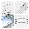 For Samsung Galaxy A16 5G 360 Holder MagSafe Acrylic Hybrid TPU Phone Case(Frosted White)