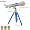 Children High-definition Multiple Astronomical Telescope Science Teaching Aids(B Model Blue)