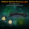 10 PCS 23mm 12LEDs SMD-4014 DC9-80V Motorcycle Eagle Eye Light(White Light)