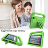 For Amazon Fire 7 2022 Handle EVA Shockproof Tablet Case with Triangle Holder(Green)